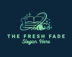 Couch Furniture Cleaning logo design