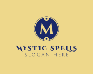 Mystic Tarot Fortune Teller logo design