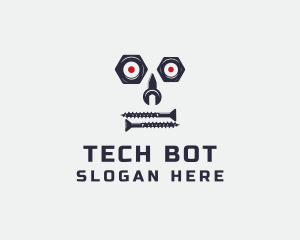 Wrench Bolt Robot logo