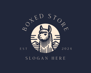 Alpaca Animal  logo design