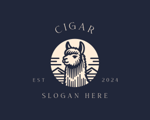 Alpaca Animal  logo design