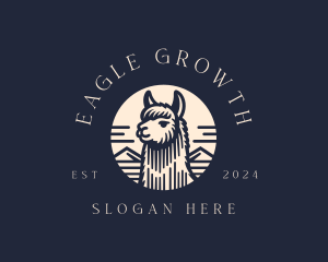 Alpaca Animal  logo design