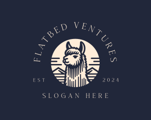 Alpaca Animal  logo design