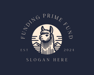 Alpaca Animal  logo design