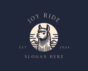 Alpaca Animal  logo design