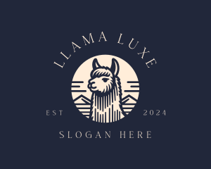 Alpaca Animal  logo design