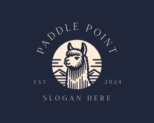 Alpaca Animal  logo design