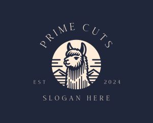 Alpaca Animal  logo design