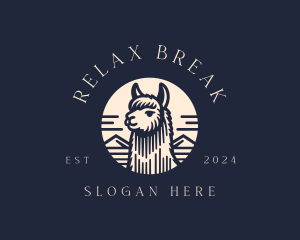 Alpaca Animal  logo design