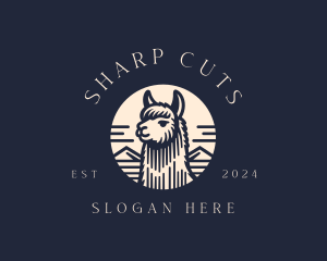 Alpaca Animal  logo design