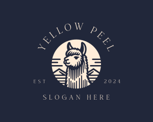 Alpaca Animal  logo design