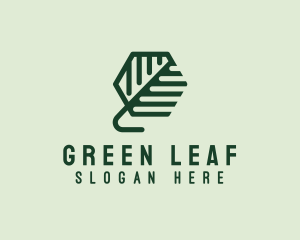 Organic Herb Leaf logo