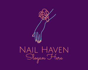 Corsage Nail Salon Beauty logo