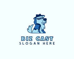 Cartoon Puppy Dog Logo