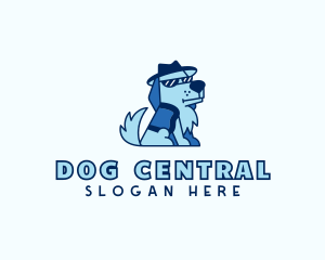 Cartoon Puppy Dog logo design