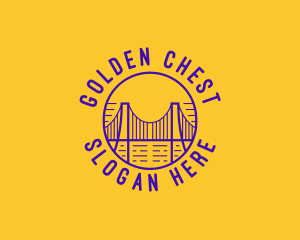 Golden Gate Bridge Tourism logo design