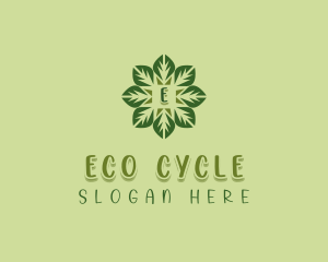 Eco Garden Wellness logo design