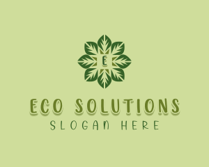 Eco Garden Wellness logo design