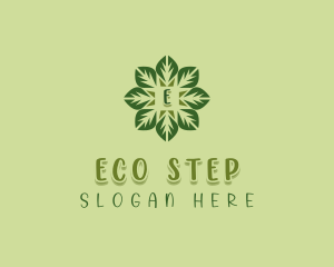 Eco Garden Wellness logo design