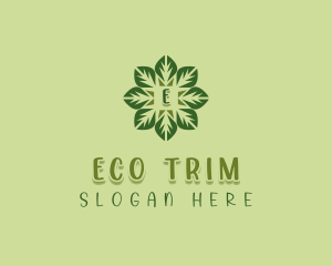 Eco Garden Wellness logo design