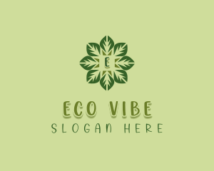 Eco Garden Wellness logo design