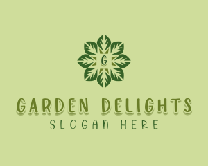 Eco Garden Wellness logo design