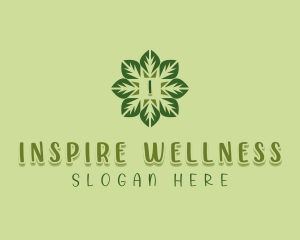 Eco Garden Wellness logo design