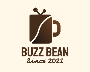 Brown Drinking Mug logo design