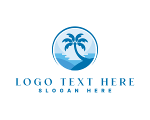 Palm Tree Beach logo