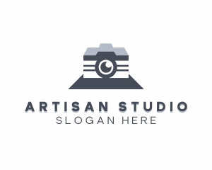 Studio DSLR Camera logo design