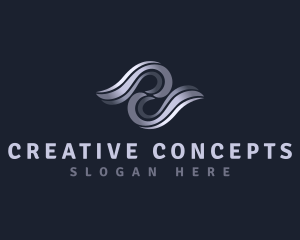 Business Creative Wave logo design