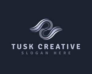 Business Creative Wave logo design