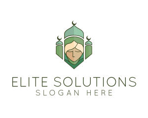 Islam Temple Turban Logo