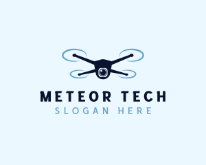 Tech Drone Surveillance  logo design