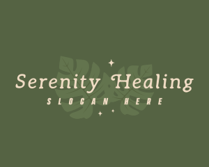 Nature Leaf Spa logo design