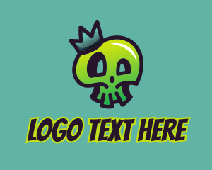Skull King Graffiti  logo design