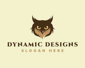 Wildlife Nocturnal Owl  logo