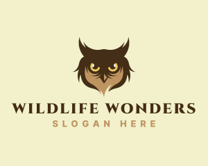 Wildlife Hunting Owl  logo design