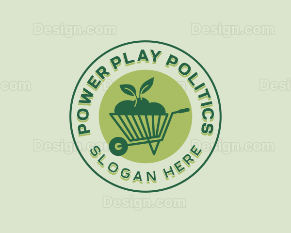 Wheelbarrow Landscape Gardening Logo