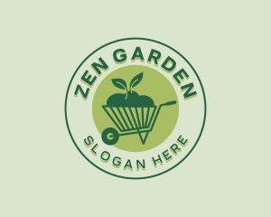 Wheelbarrow Landscape Gardening logo design