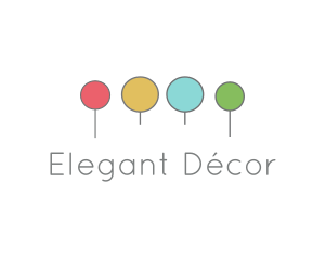 Colorful Balloon Party  logo design