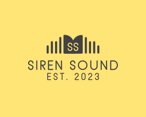 Acoustic Sound Wave Signal logo design