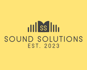 Acoustic Sound Wave Signal logo