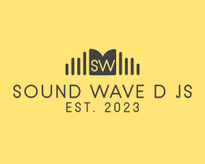 Acoustic Sound Wave Signal logo design