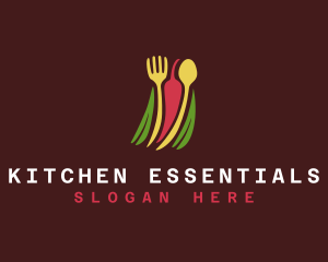 Chili Kitchen Tools logo design