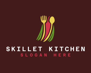 Chili Kitchen Tools logo design