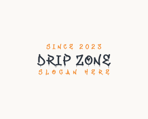 Dripping Graffiti Business logo