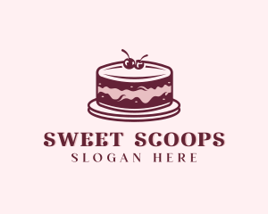 Sweet Cake Bakery logo design