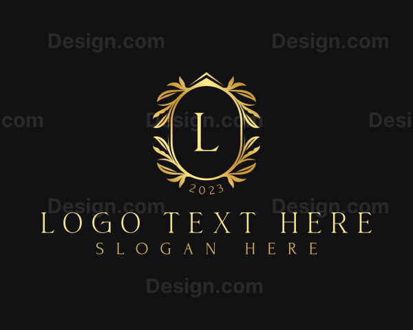 Premium Floral Ornament Logo