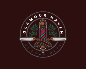 Barber Razor Shave logo